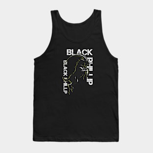 Live Deliciously Black Phillip The Witch Movie Tank Top